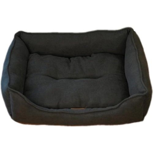 Dog Bed Washable Medium Dog Cat Sofa Bed Super Soft Rectangular Cuddle Pet Bed with Non-Slip Fluffy Bottom, Gift