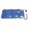 Pet Heating Pad Electric Dog Cat Heating Mat Waterproof Warming Blanket with 9 Heating Levels 4 Timer Setting Constan On Function Chewing-resistant