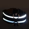 Glow-In-The-Dark Pet Collar For Dog & Cat; LED Dog Collar For Night Walking; USB charging