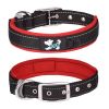 Pet dog collar; diving cloth reflective nylon collar; medium and large dog collar