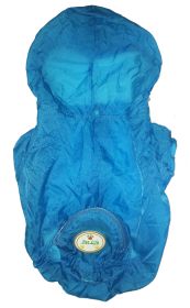The Ultimate Waterproof Adjustable Zippered Folding Travel Dog Raincoat (size: medium)