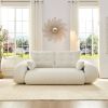 Human Dog Bed, Lazy Sofa Couch, 78.7" Multi-Functional Foldable Sofa Bed, 3-in-1 Teddy Fabric Foam-Filled Sleeper Sofa Bed for Living Room,Guest Bed