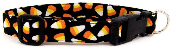 Candy Corn Dog Collar (Option: X-Large)