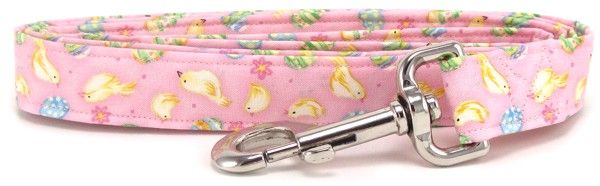 Tossed Chicks & Eggs Dog Leash (Option: Small)
