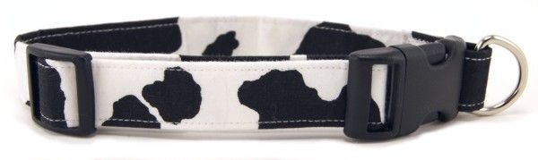 Cow Print Dog Collar (Option: X-Large)