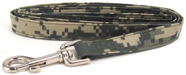 Digital Camo Dog Leash (Option: Small)