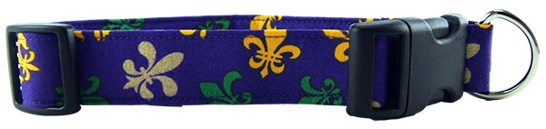 Fleur de Lis Dog Collar (Option: X-Large)