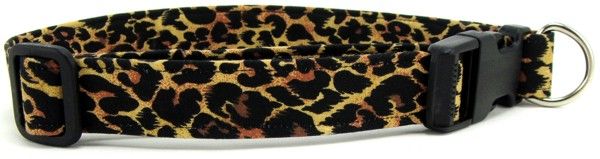 Leopard Spots Dog Collar (Option: Small)